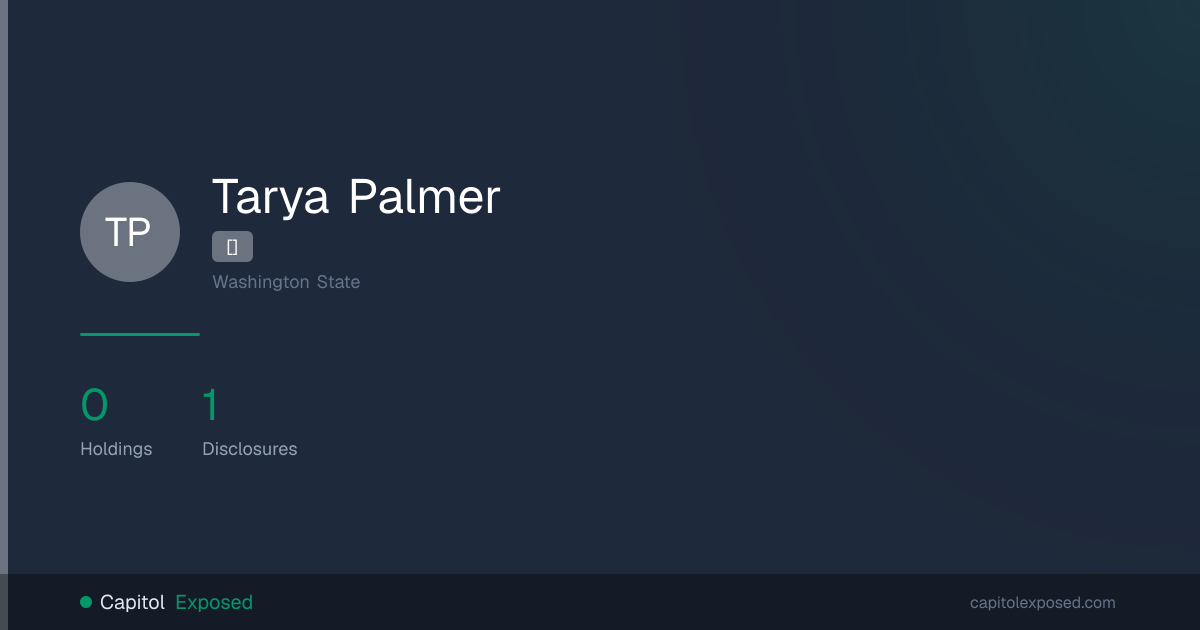 Tarya Palmer | CapitolExposed